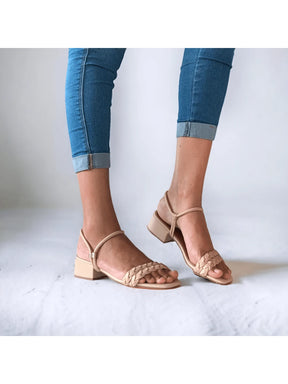 Sandália Salto Bloco Médio Baixo 4,5 Cm Confortável Para Dia A Dia Versátil Lançamento