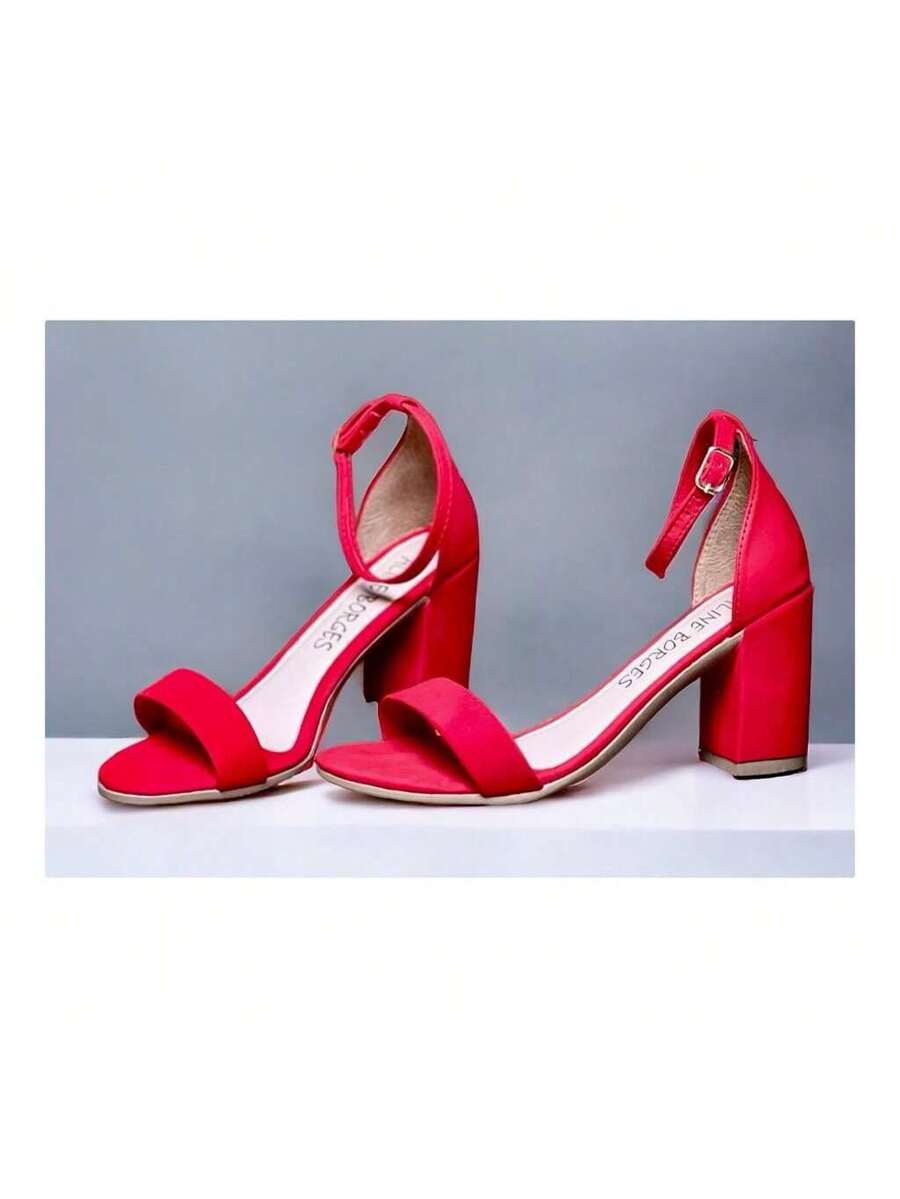 Helena Sandália Preto Nobuk Salto Alto Elegante