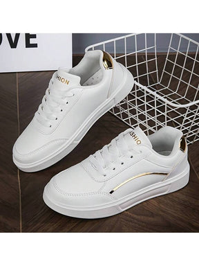 Tenis Feminino Casual Branco Sapatenis Force Confortável Leve e Macio