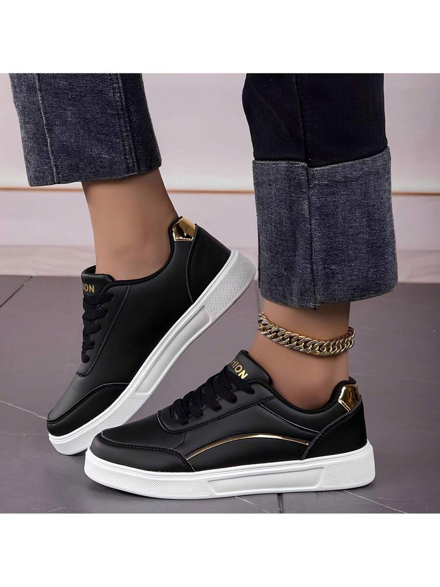 Tenis Feminino Casual Branco Sapatenis Force Confortável Leve e Macio