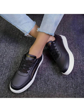 Tenis Feminino Casual Branco Sapatenis Force Confortável Leve e Macio