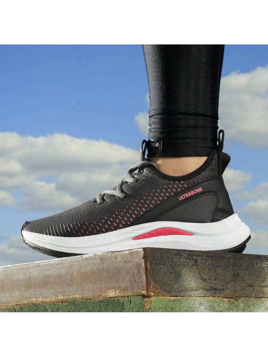 Tênis Feminino Caminhada Academia Corrida Crossfit Running Ortopédico