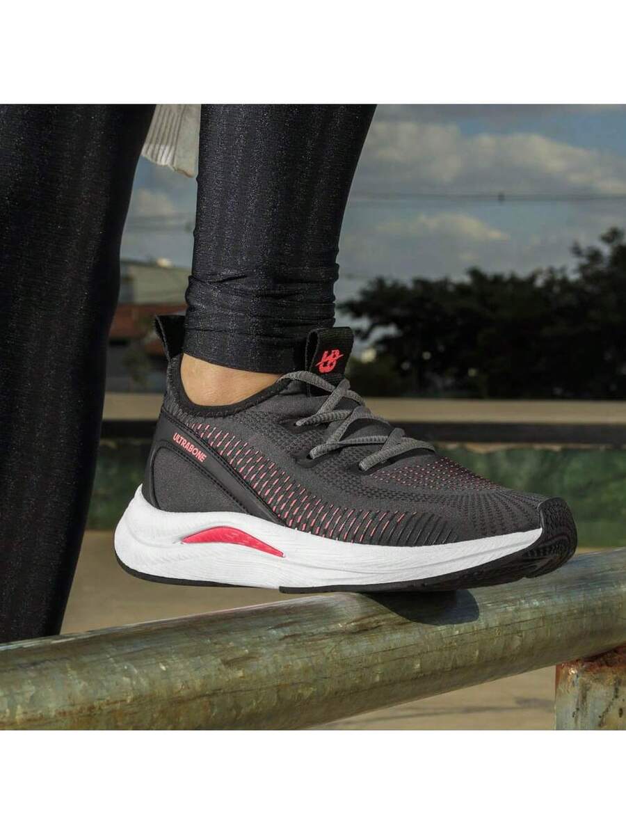 Tênis Feminino Caminhada Academia Corrida Crossfit Running Ortopédico