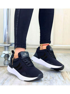 tenis feminino caminhada corrida esportivo