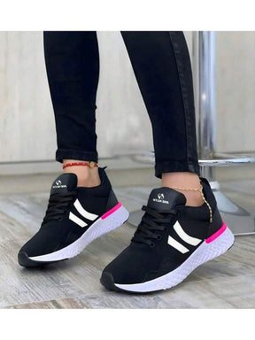 tenis feminino caminhada corrida esportivo