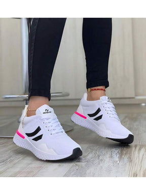 tenis feminino caminhada corrida esportivo