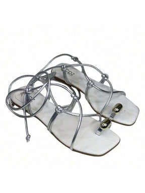 Sandália Rasteira de Amarração Divina Numeração do 34 até 42