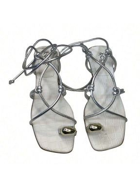 Sandália Rasteira de Amarração Divina Numeração do 34 até 42