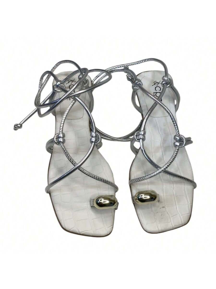 Sandália Rasteira de Amarração Divina Numeração do 34 até 42