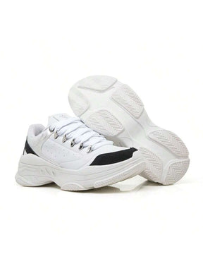 Tênis Feminino Chunky Sneakers Metalizado