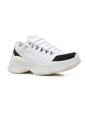 Tênis Feminino Chunky Sneakers Metalizado