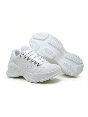 Tênis Feminino Chunky Sneakers Metalizado