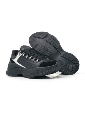 Tênis Feminino Chunky Sneakers Metalizado