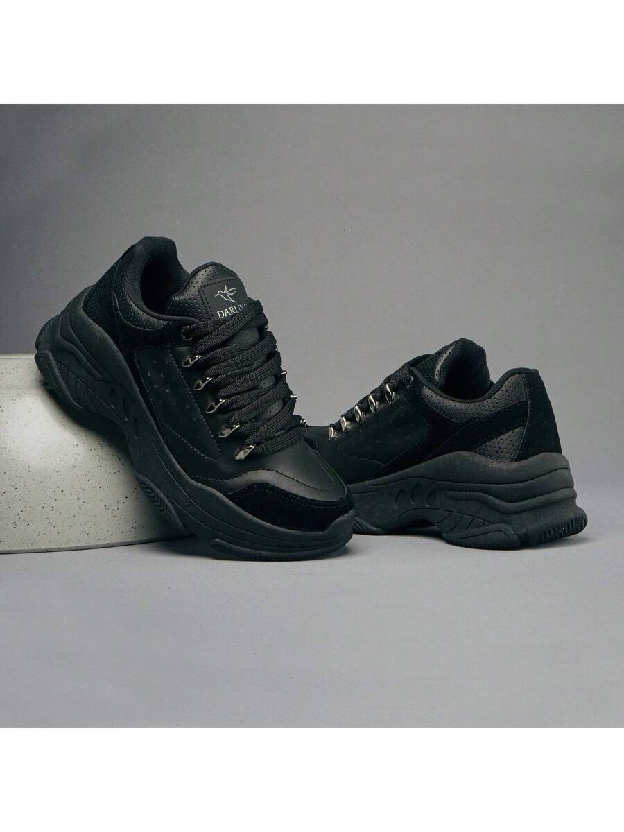 Tênis Feminino Chunky Sneakers Metalizado