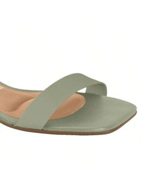 Sandalia Vizzano Feminina Salto Baixo Grosso Leve Macia e Confortável