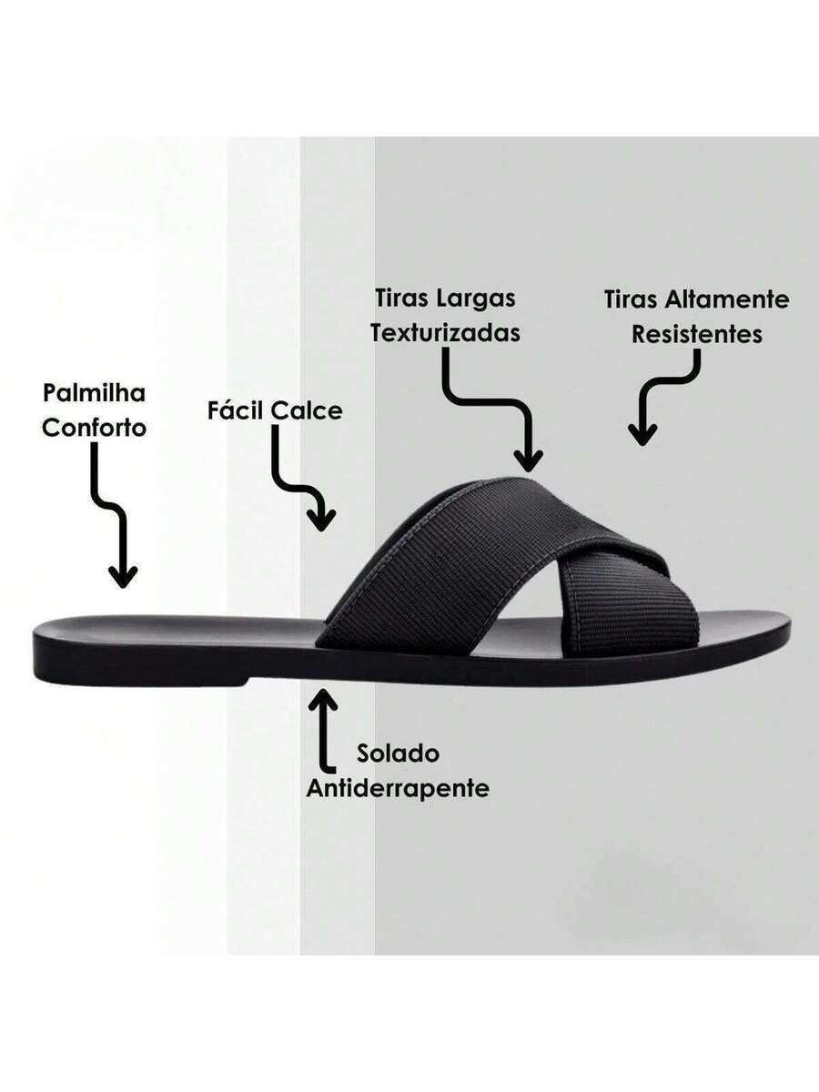 Sandália Slide Feminina Lover Original Confortável Leve Casual Moderna