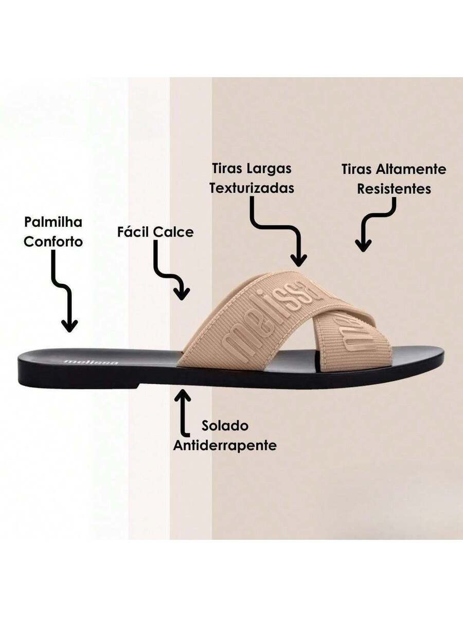 Sandália Slide Feminina Lover Original Confortável Leve Casual Moderna