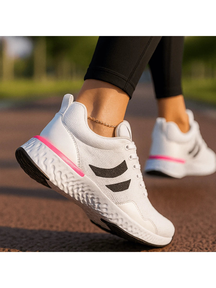 tenis feminino caminhada corrida esportivo