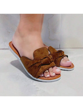 Sanadália Feminina Rasteirinha Plana LAURA Rasteira Confortável Fácil de calçar