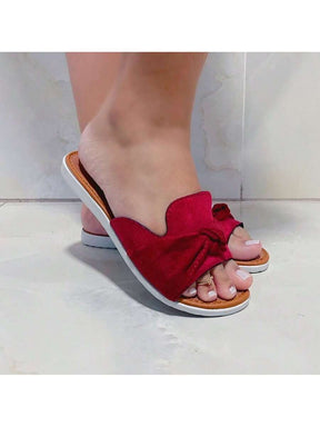 Sanadália Feminina Rasteirinha Plana LAURA Rasteira Confortável Fácil de calçar