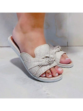 Sanadália Feminina Rasteirinha Plana LAURA Rasteira Confortável Fácil de calçar