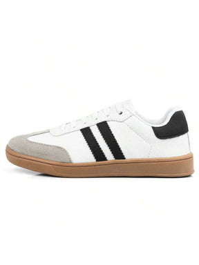 Tênis Feminino Causal Look Jovem Estilo Retrô – Moda Urbana e Descolada 2025 Tênis street colorido