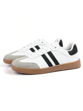 Tênis Feminino Causal Look Jovem Estilo Retrô – Moda Urbana e Descolada 2025 Tênis street colorido