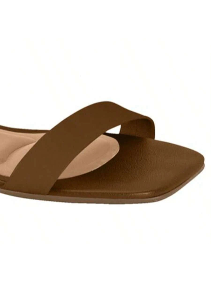 Sandalia Vizzano Feminina Salto Baixo Grosso Leve Macia e Confortável