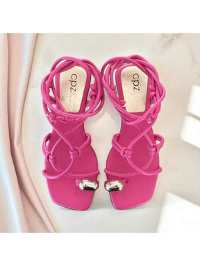 Sandália Rasteira de Amarração Divina Numeração do 34 até 42