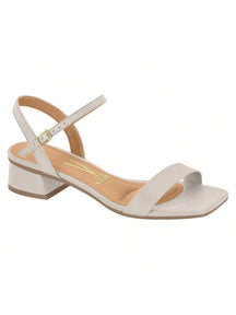 Sandália Vizzano Preto Salto Grosso Baixo Confortável