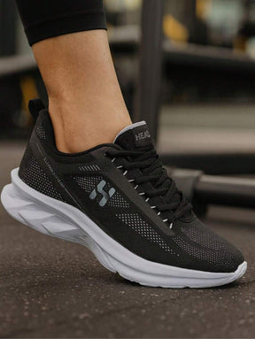 Tênis Feminino Esportivo para Caminhada Academia Treinos Solado Branco Nuvem