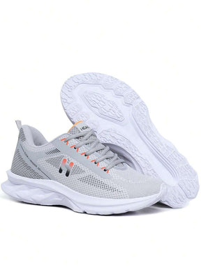 Tênis Feminino Esportivo para Caminhada Academia Treinos Solado Branco Nuvem