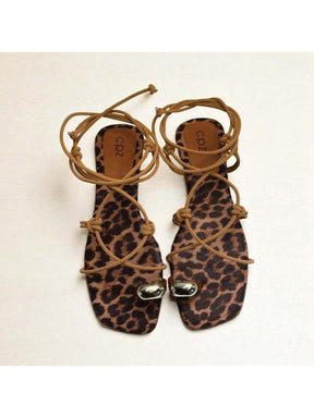 Sandália Rasteira de Amarração Divina Numeração do 34 até 42