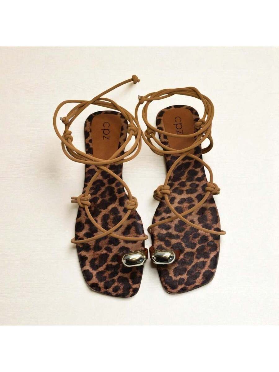 Sandália Rasteira de Amarração Divina Numeração do 34 até 42