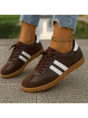 Tênis Feminino Causal Look Jovem Estilo Retrô – Moda Urbana e Descolada 2025 Tênis street colorido