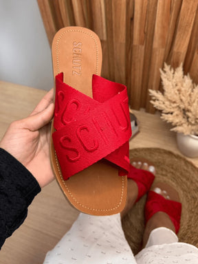 Sandália Feminina Rasteira Flat X Bordado Estilosa Elegante Moda Blogueira Verão Macia Rasteirinha Confortável