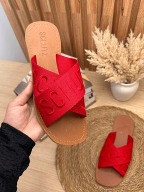 Sandália Feminina Rasteira Flat X Bordado Estilosa Elegante Moda Blogueira Verão Macia Rasteirinha Confortável