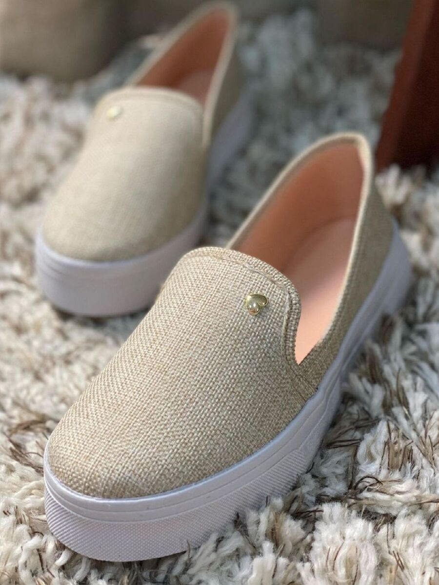 Tênis Slip On Feminino Iate Casual fácil Super Confortavel e Leve LANCAMENTO